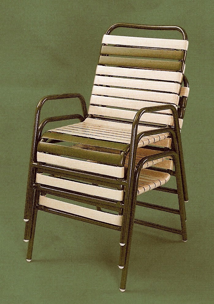  Outdoor Vinyl Strap Chair Furniture